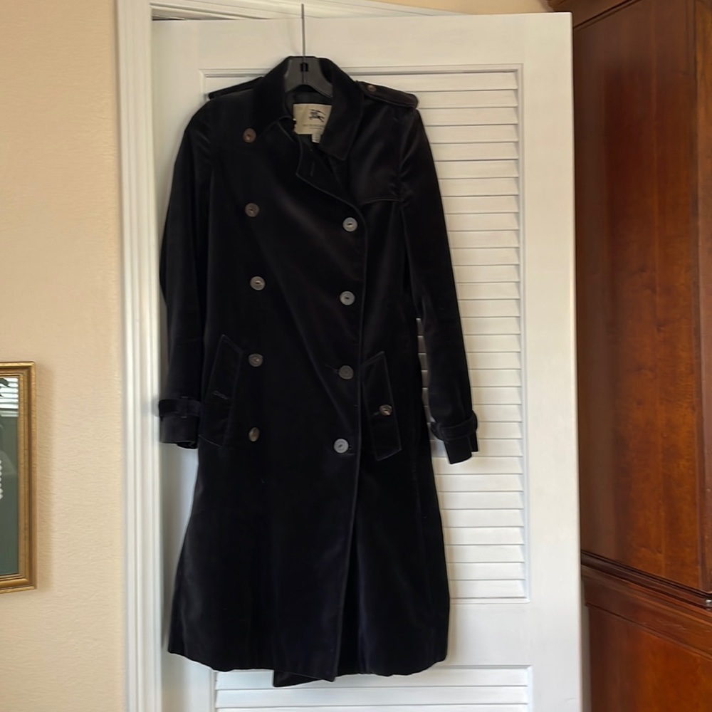 Burberry Velvet Women’s Coat